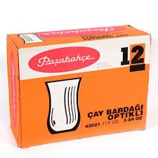 Paşabahçe Çay Bardağı 12’li Optikli 42021